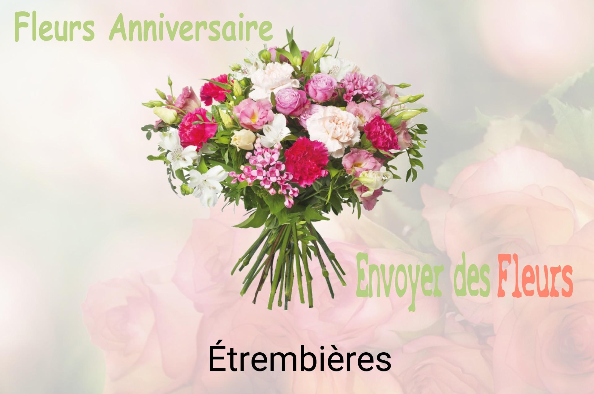 Bouquet de fleurs d’anniversaire livré à Étrembières